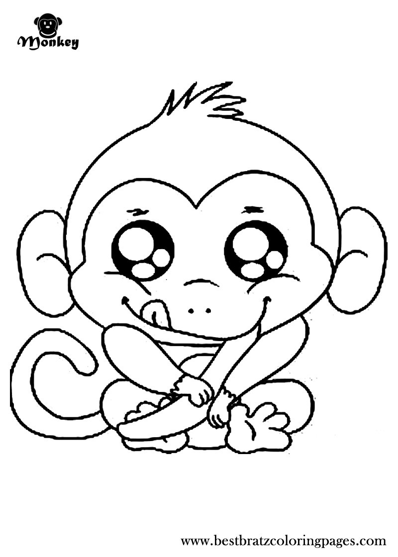 800x1120 Coloring Pages Of Baby Monkey Copy New Monkey Coloring Pages