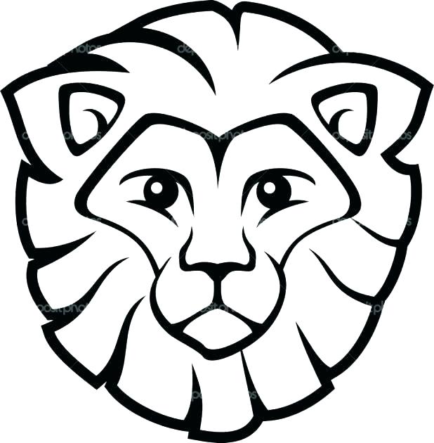 618x630 Monkey Face Coloring Page Monkey Face Coloring Page Face Coloring