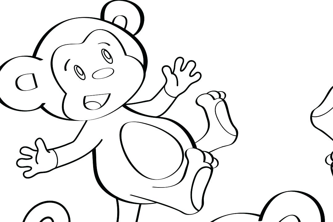 1080x720 Monkeys Coloring Pages Printable Monkey Coloring Pages Monkey Face