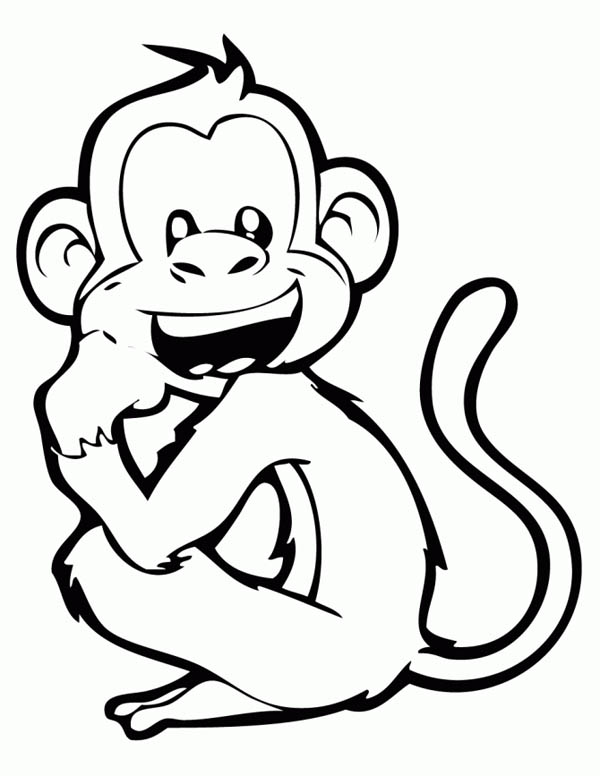600x776 Chimpanzee Coloring Sheets Good Chimpanzee Coloring Sheets