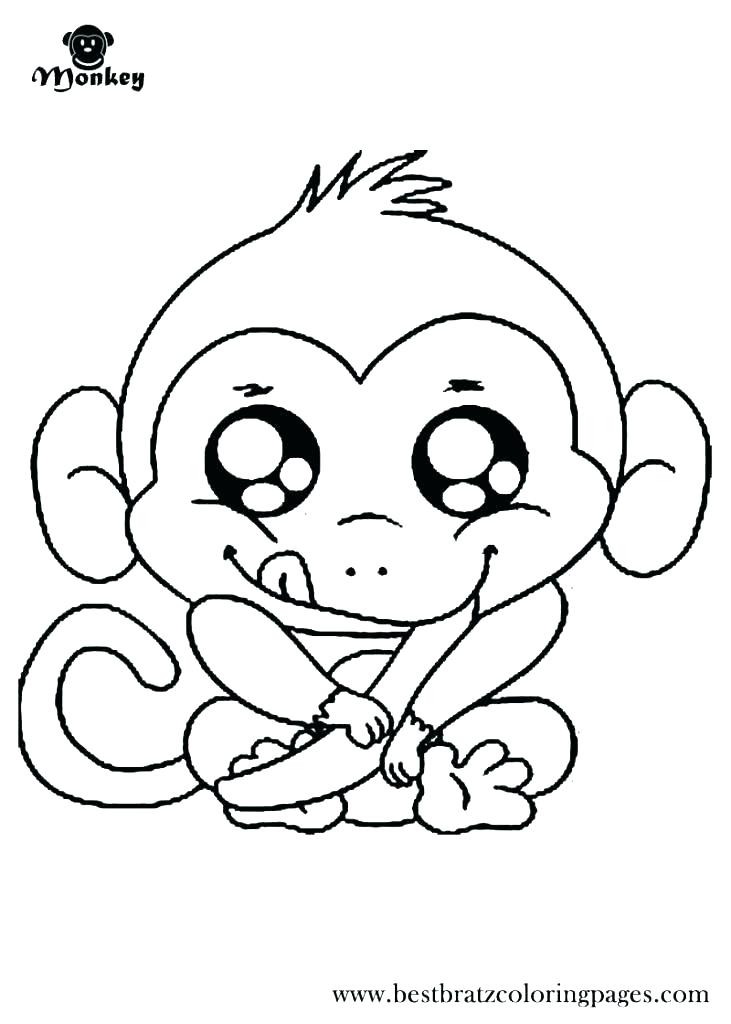 731x1024 Monkey Coloring Pages Printable Monkey Color Pages Monkey Coloring