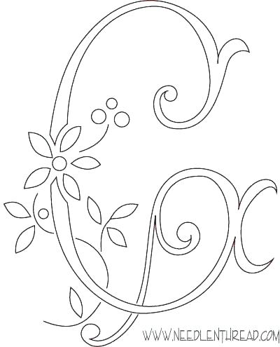400x495 Et Coloring Pages Creative G Alphab Coloring Pages Monogram