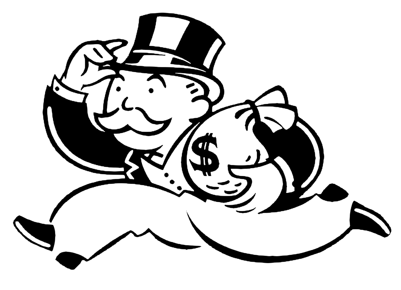 Monopoly Coloring Pages