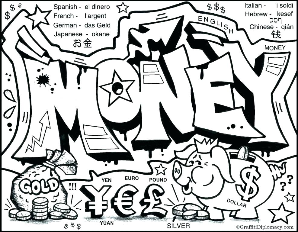 987x768 Monopoly Coloring Pages Coloring Pages Of Money Monopoly Coloring