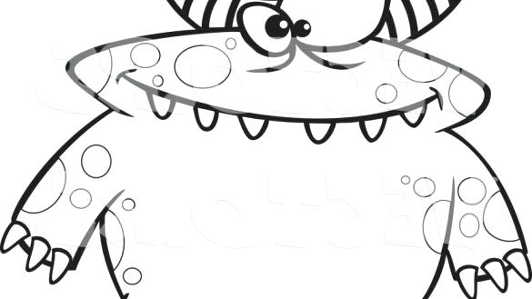 585x329 Gila Monster Coloring Page Cute Monster Coloring Pages Free