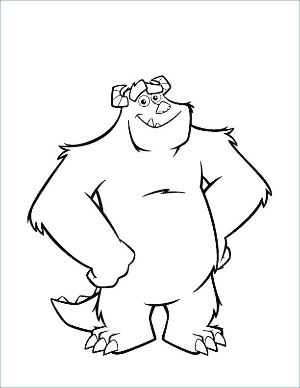 612x792 Monster Color Pages Printable Funny Coloring Pages For Kids Cookie