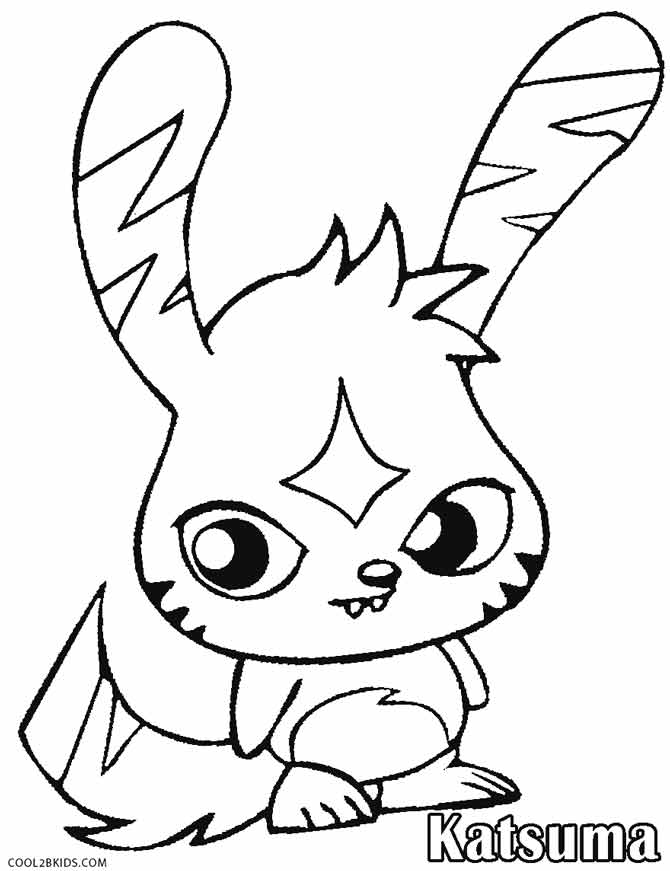 670x871 Printable Moshi Monsters Coloring Pages For Kids Cool2bkids