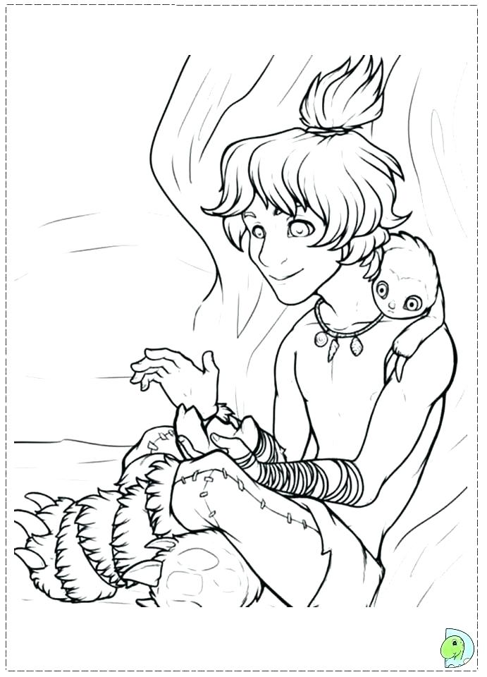 691x960 Monster High Boo York Catty Noir Coloring Pages