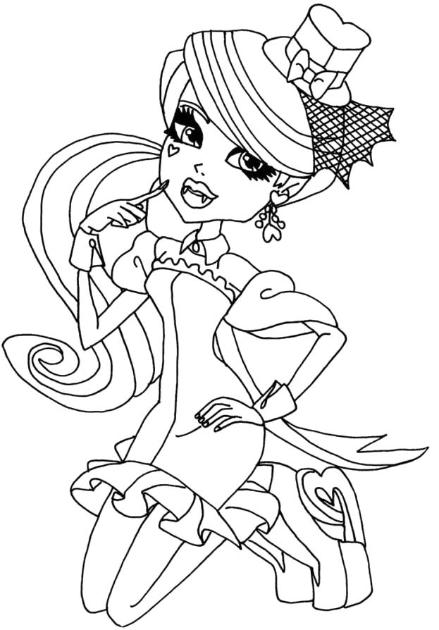 623x894 Catty Noir Coloring Pages 543033