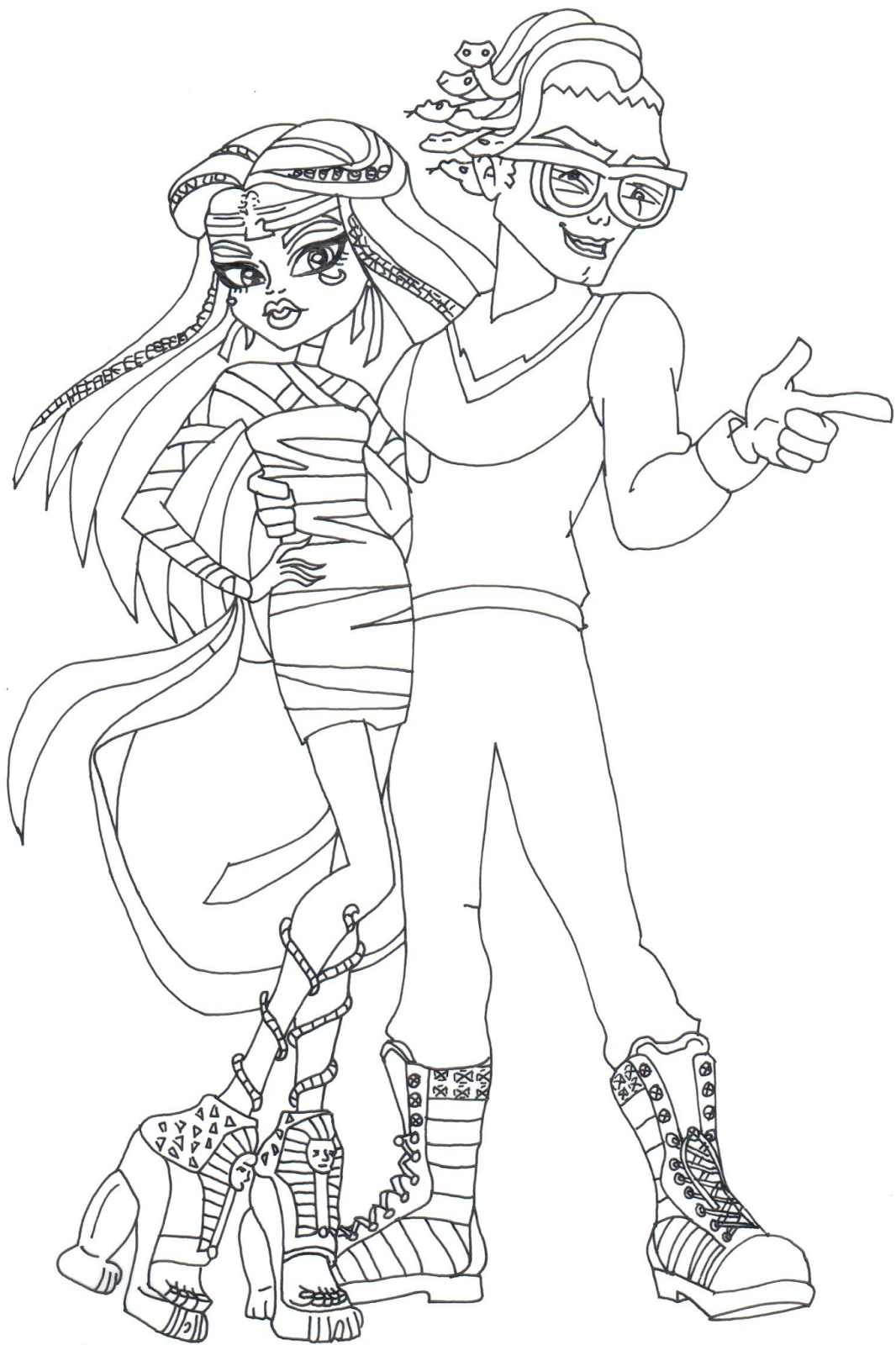 1066x1600 Pin By Kitten Weatherly On 2 Color Monster High