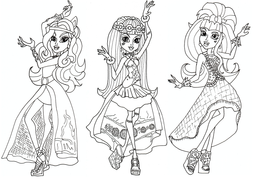 870x616 Free Monster High Pirintibls Free Printable Monster High