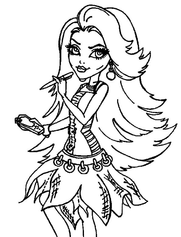 595x779 Kids N 32 Coloring Pages Of Monster High