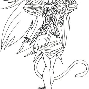 300x300 Monster High Scarrier Reef Coloring Pages Fresh Free Printable