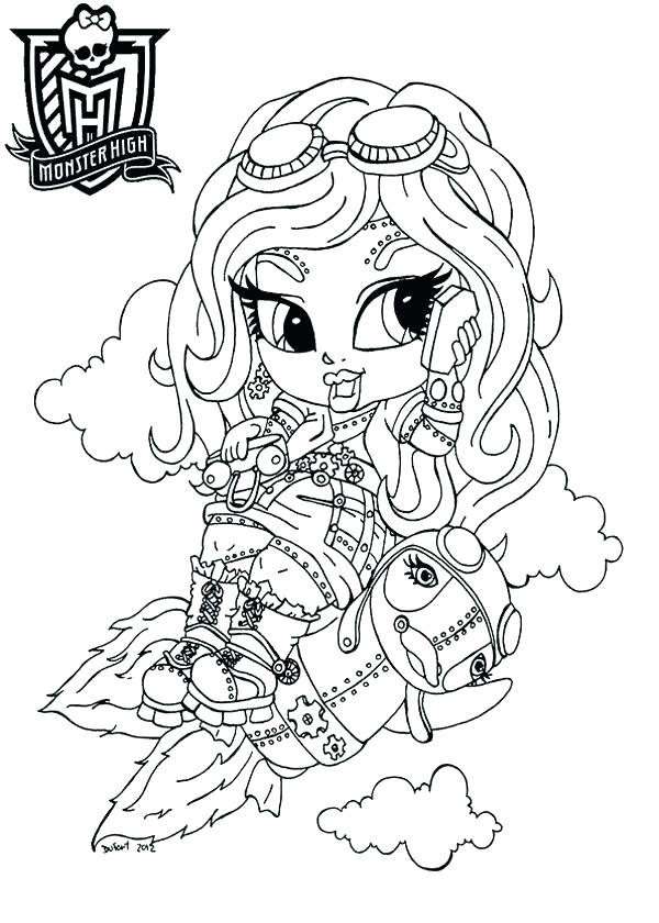 600x840 Monster Monster High Coloring Pages Monster Monster Monster High