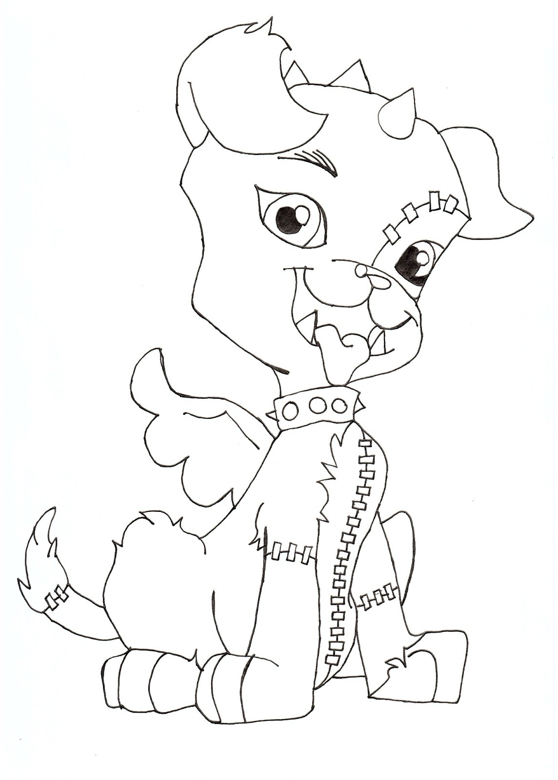 1144x1600 Monster High Coloring Pages Printable Unique All About Monster
