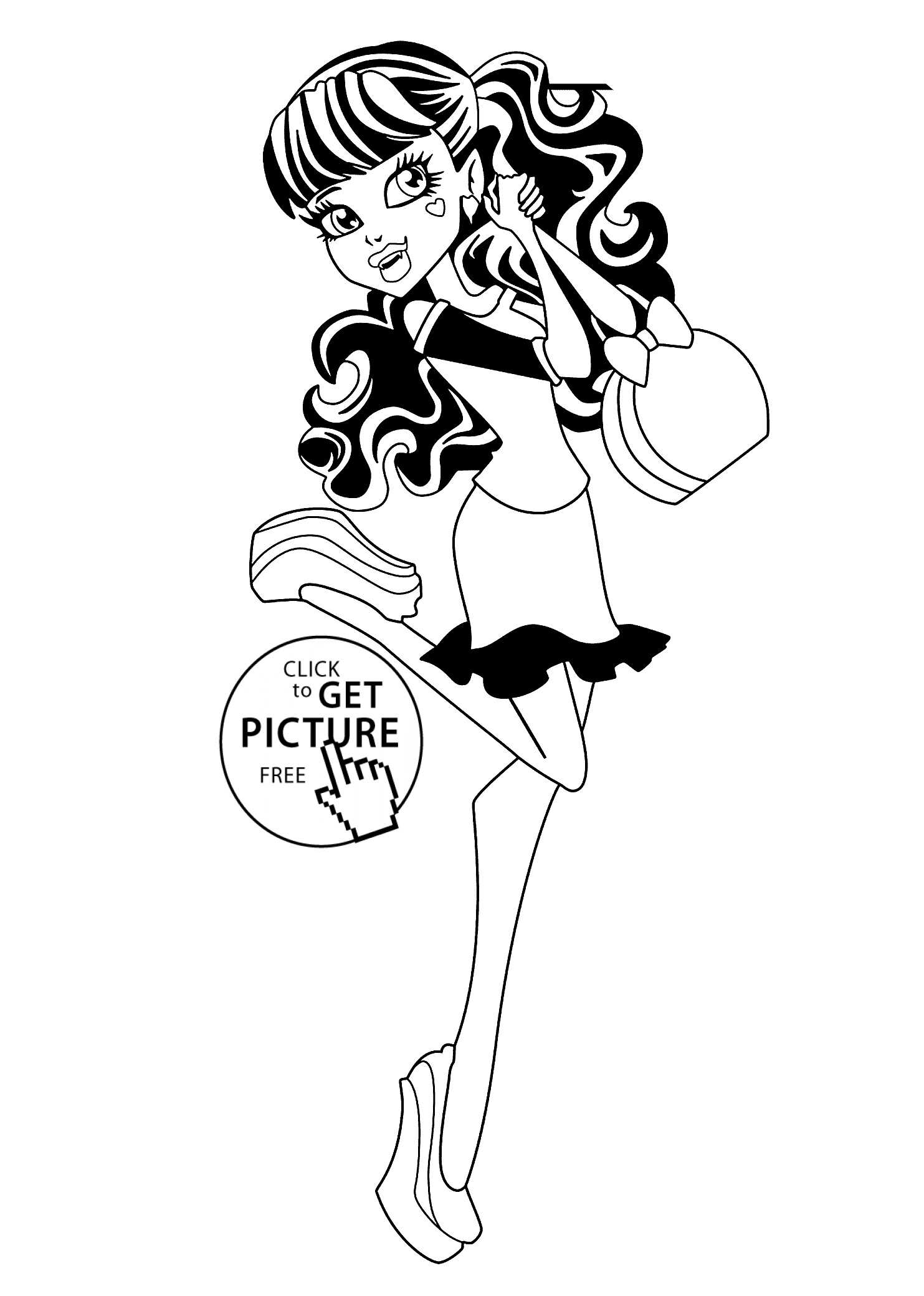 1483x2079 Luxury Coloring Games Monster High