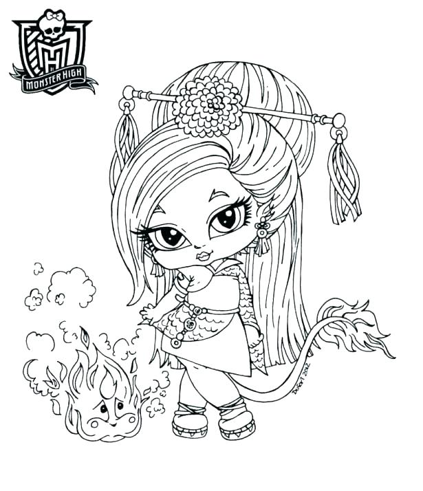 615x714 Coloring Monster High Games