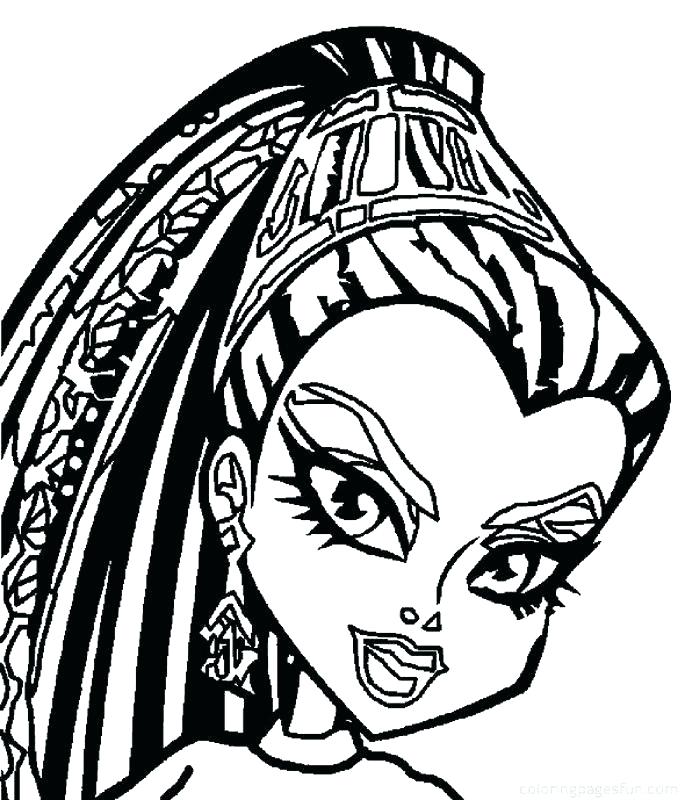 685x800 Monster High Coloring Picture Monster High Characters Coloring