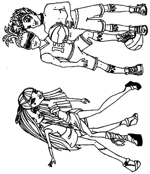 596x691 Kids N 32 Coloring Pages Of Monster High