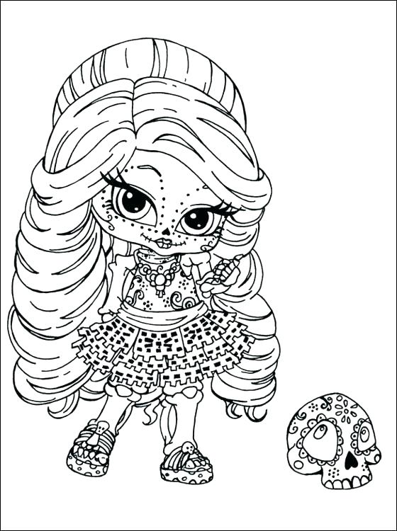 560x750 Monster High Doll Coloring Pages Monster High Coloring Pages