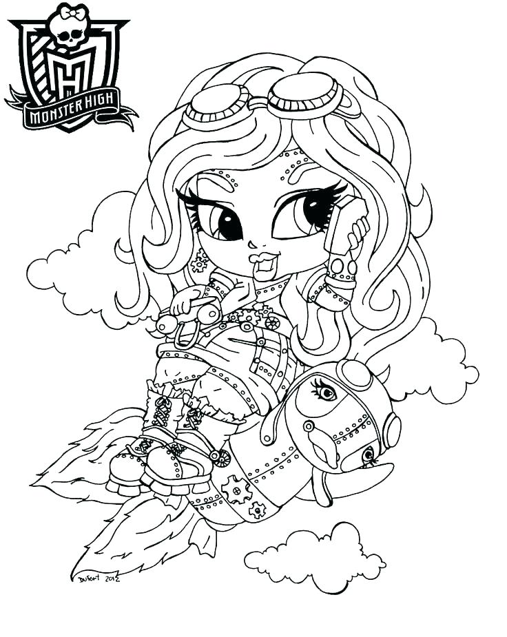 736x925 Monster High Doll Coloring Pages Monster High Doll Coloring Pages