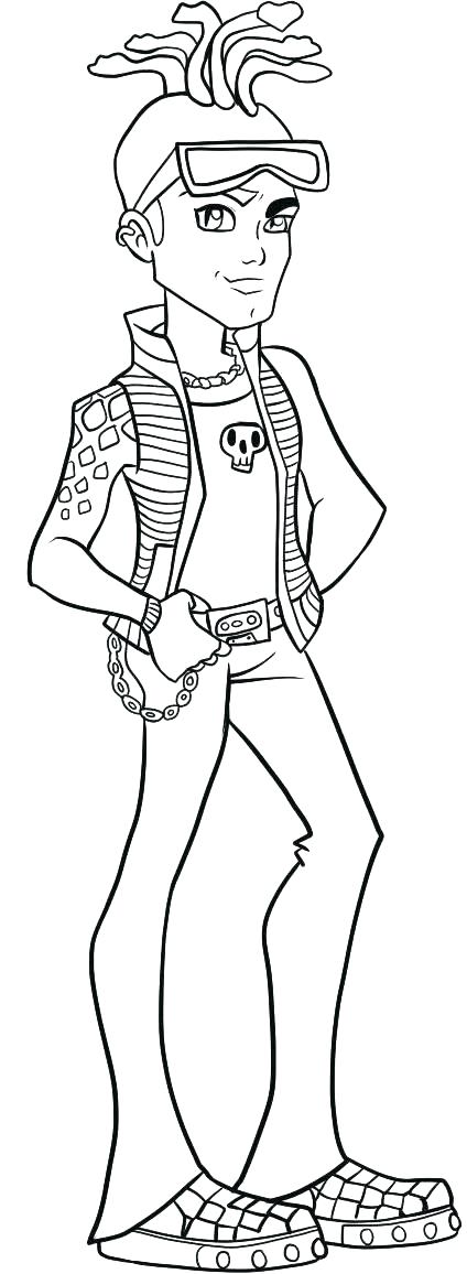 424x1156 Draculaura Coloring Pages Coloring Pages Coloring Page Monster