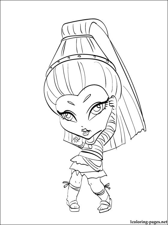 560x750 Monster High Coloring Pages 400333