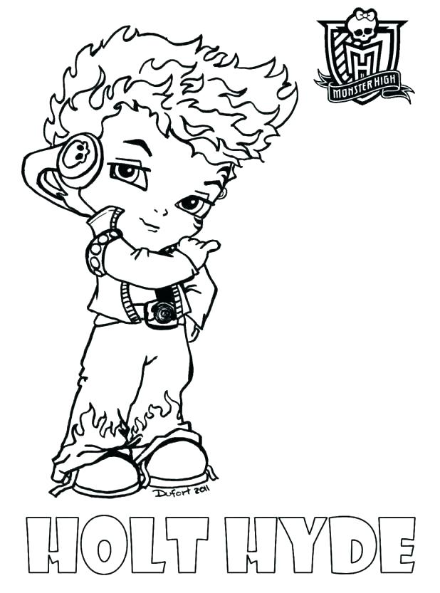 618x833 Monster High Babies Coloring Pages Monster High Baby Coloring