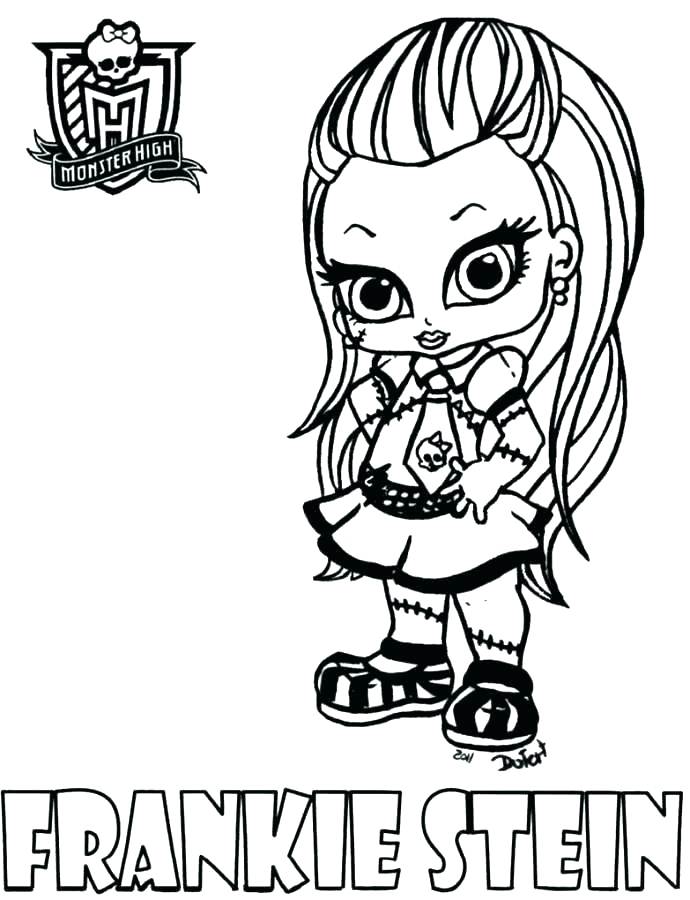 690x900 Monster High Doll Coloring Pages Monster High Pets Coloring Pages