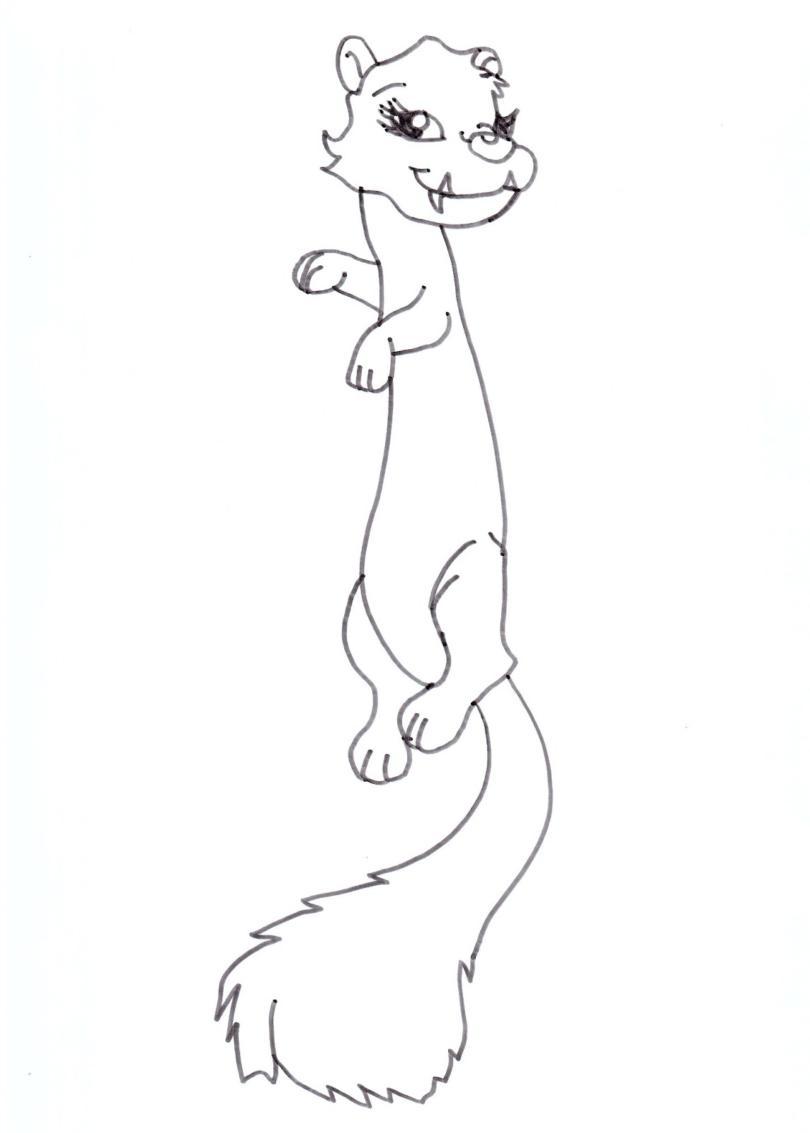 1144x1600 Monster High Pets Spectra Coloring Pages