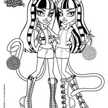 220x220 Monster High Coloring Pages