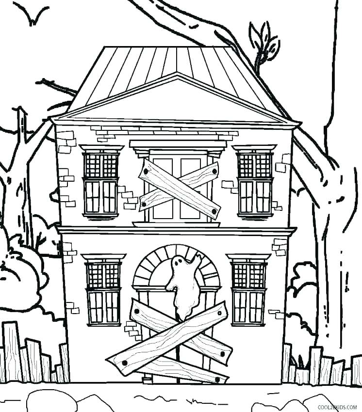 746x850 Monster House Coloring Pages Monster House Coloring Pages Monster