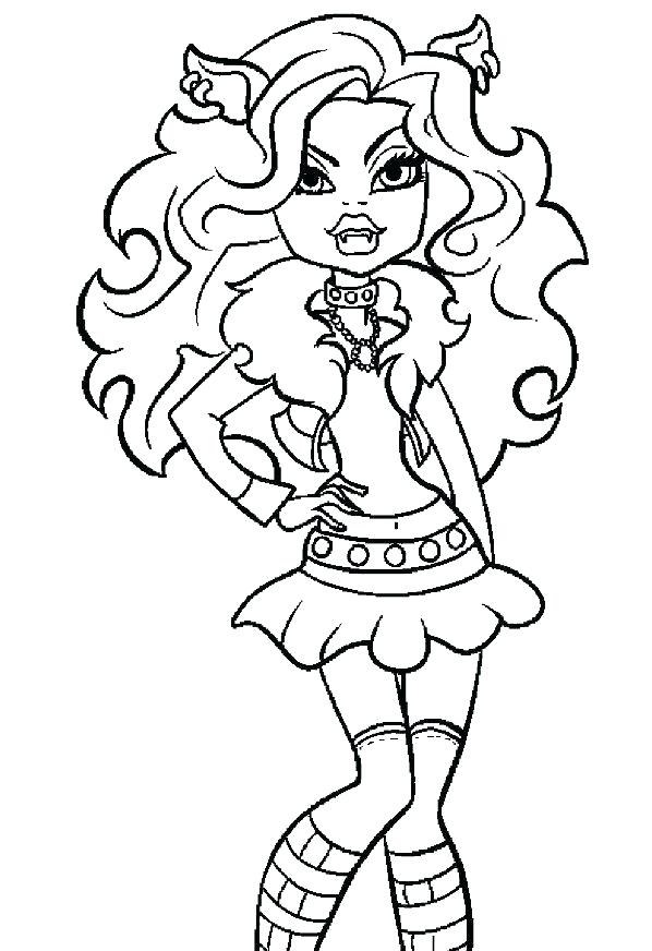 598x872 Monster House Coloring Pages Monster House Coloring Pages Wolf