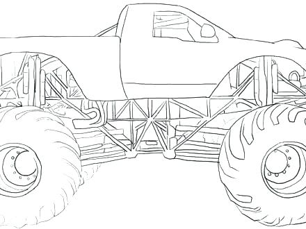 440x330 Grave Digger Coloring Page Grave Digger Coloring Pages Grave