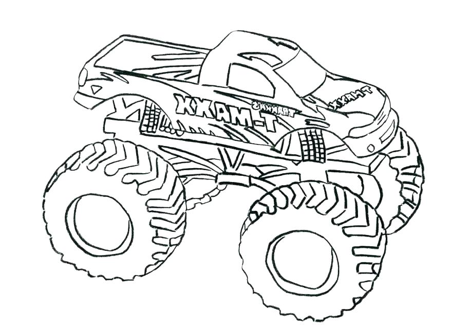 878x638 Monster Trucks Coloring Pages Together With Monster Jam Awesome