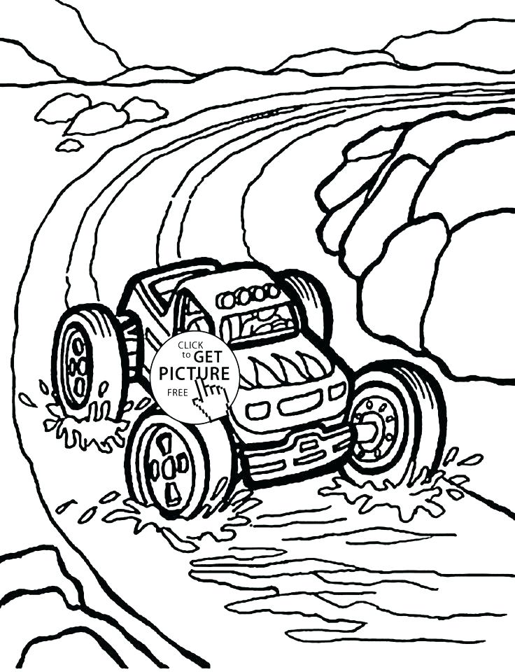 736x960 Monster Truck Coloring Pages Pdf Together With Monster Truck