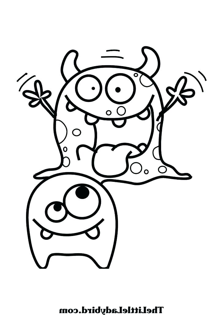 728x1029 Monster Inc Coloring Pages Monsters Inc Boo Coloring Pages Monster