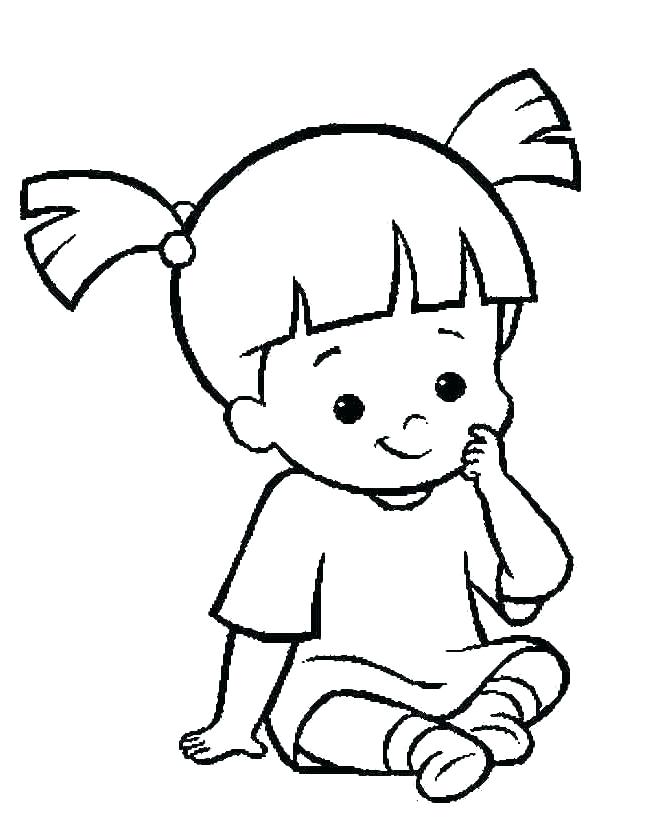 650x832 Monsters Inc Coloring Page Boo Monsters Inc Coloring Pages How