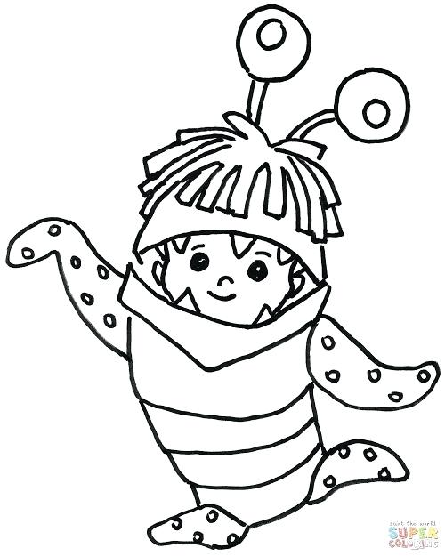 500x625 Best Monsters Inc Coloring Pages Photos Monsters Inc Coloring