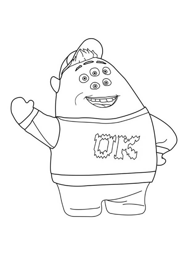 600x834 Top 84 Monsters Inc New Coloring Pages