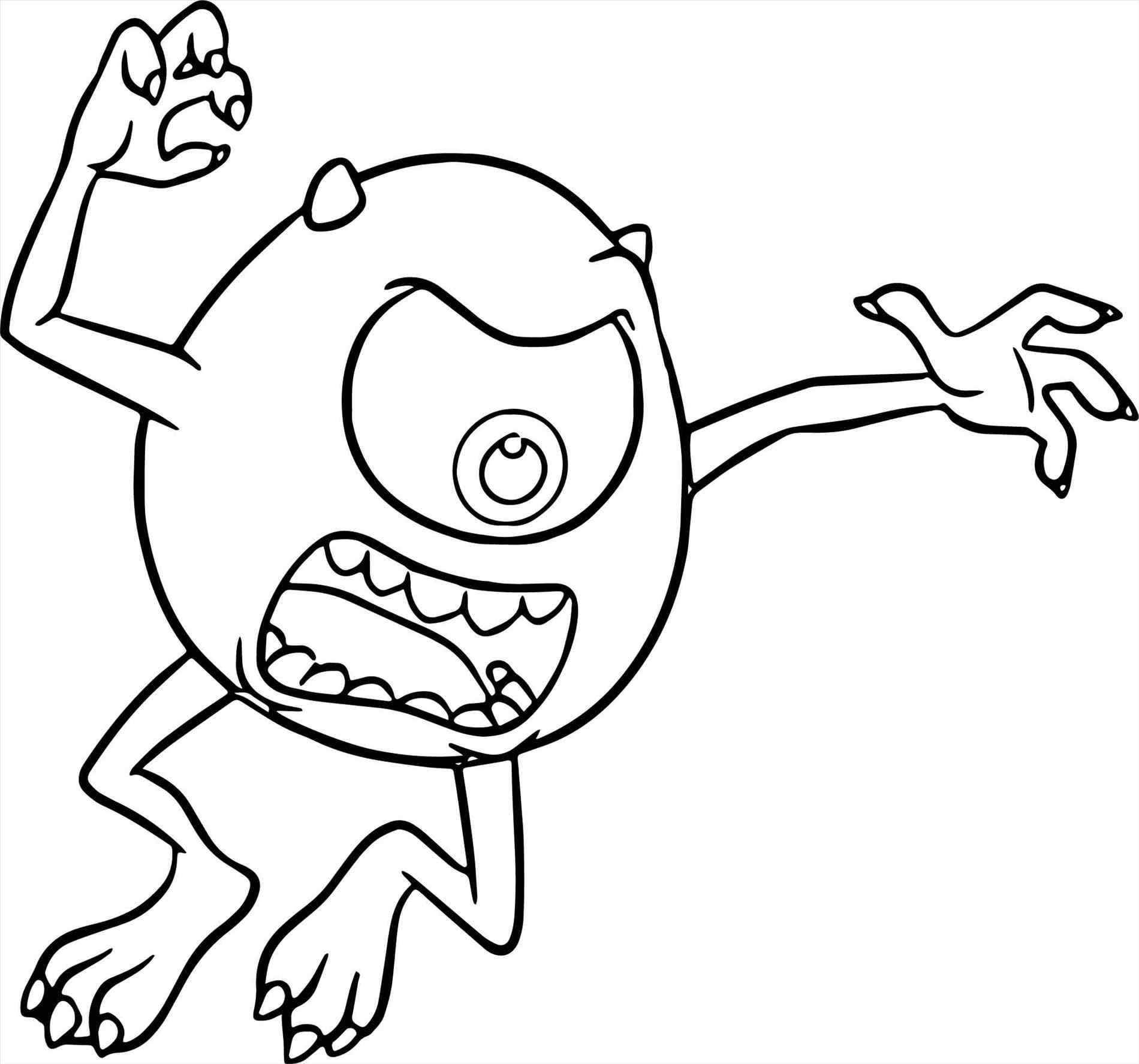 1900x1775 Top 84 Monsters Inc New Coloring Pages Free Page Throughout