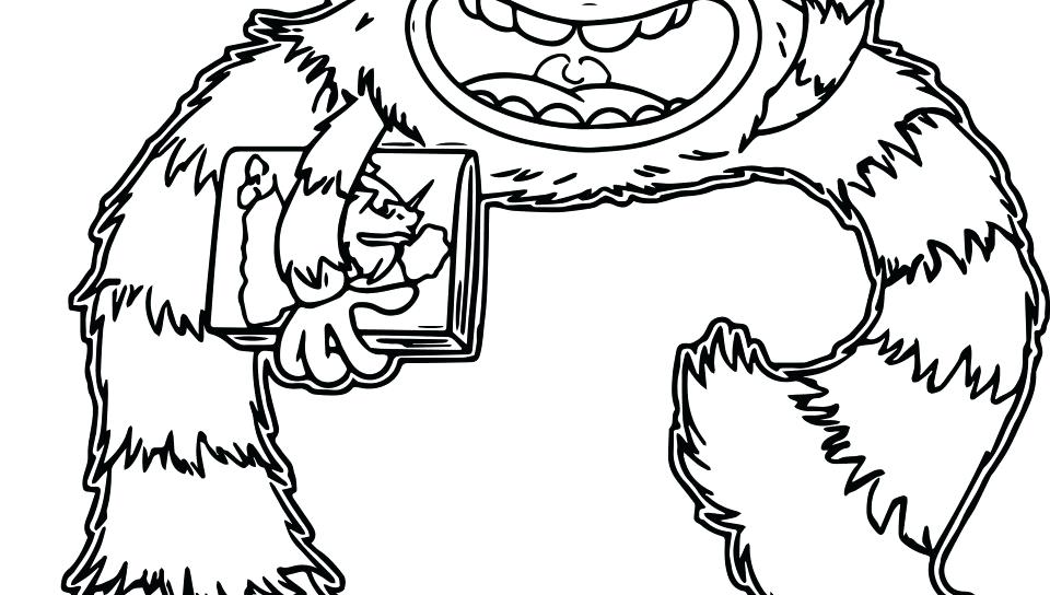 960x544 Coloring Pages Monsters Inc Mike And With Boo Monster Inc Coloring