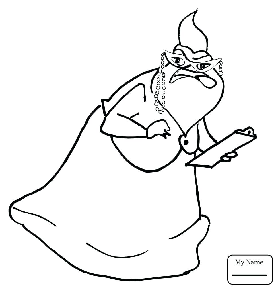 969x1012 Coloring Pages ~ Monsters Inc Coloring Pages Mike And Monster