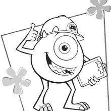 220x220 Monsters, Inc. Coloring Pages