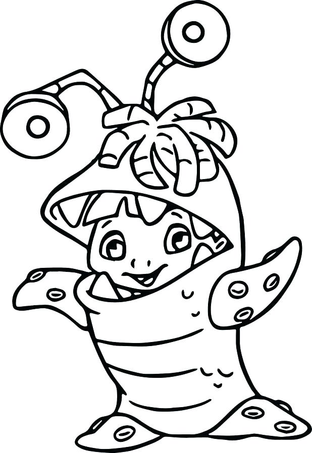 618x898 Mike Wazowski Coloring Pages Mike Coloring Pages Monsters