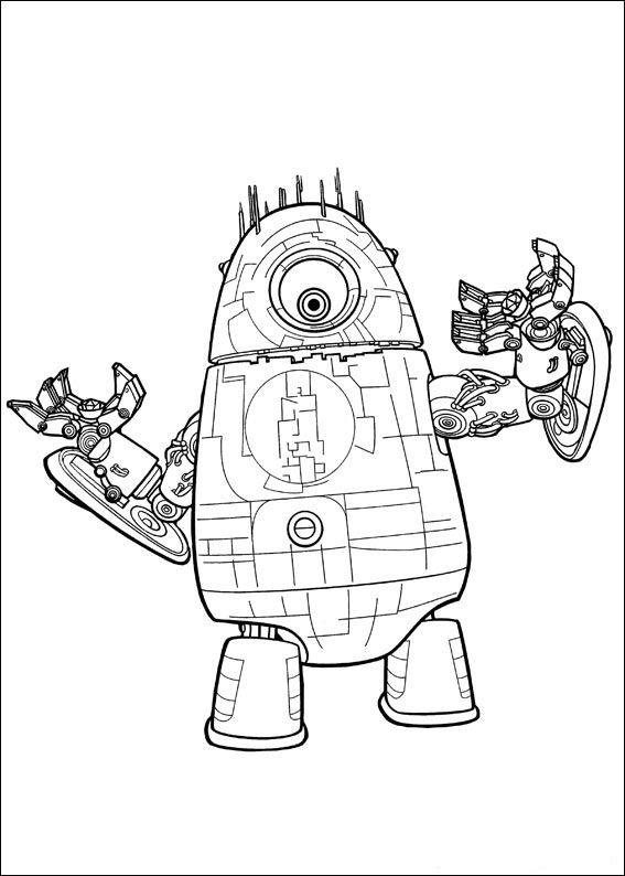 567x794 Kids N Fun.co.uk 21 Coloring Pages Of Monsters Vs Aliens