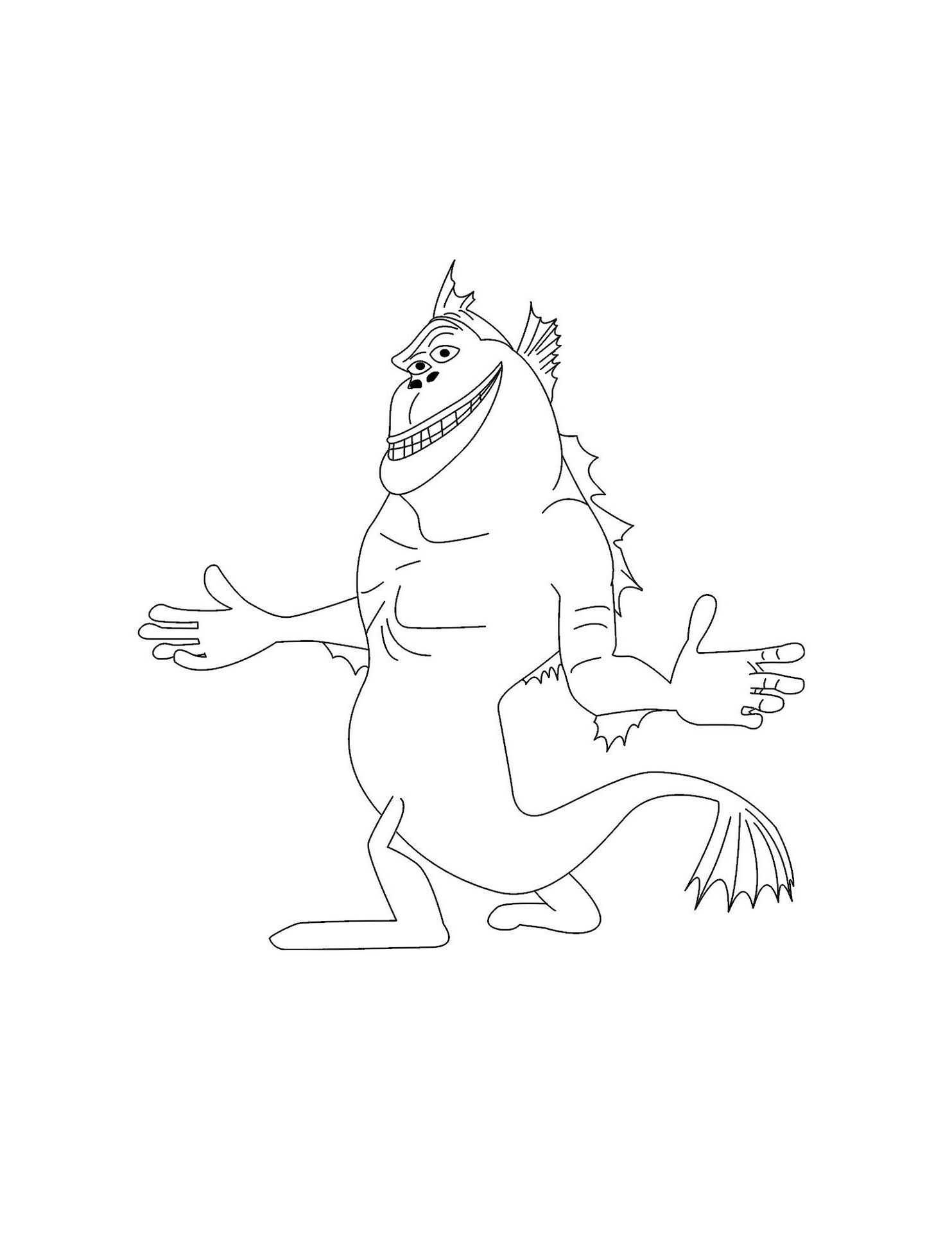 1483x1920 Astonishing Monsters Vs Aliens Coloring Pages Gilboardss Pict