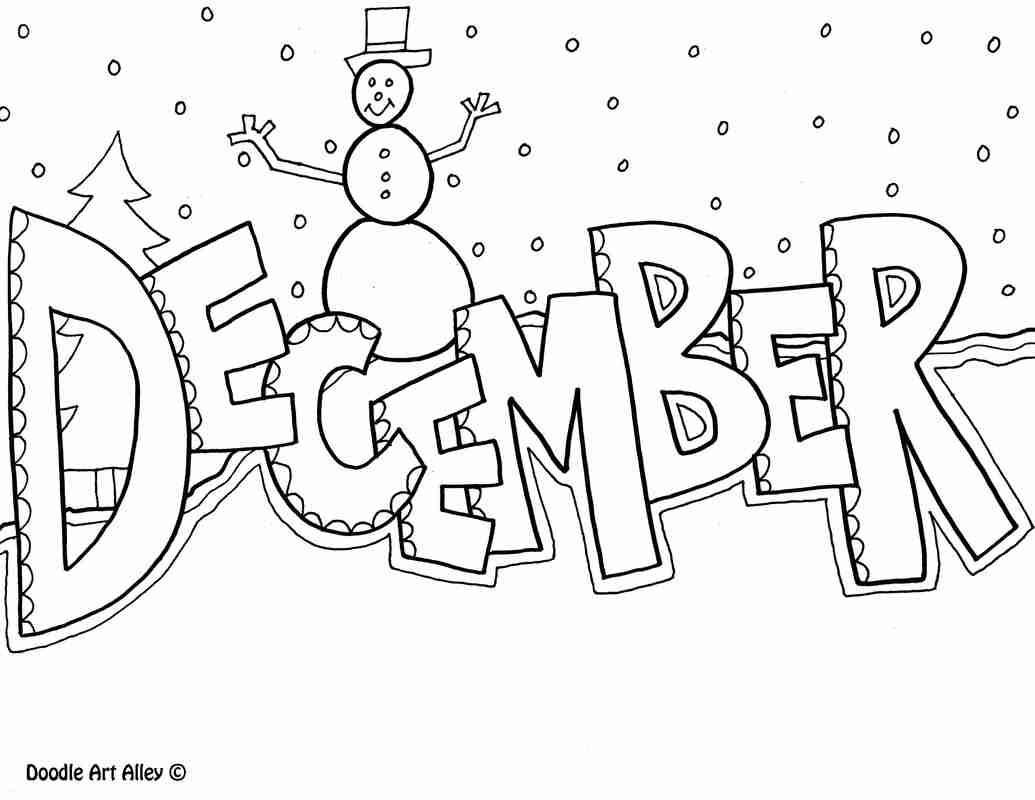 1035x800 Months Of The Year Coloring Pages Classroom Doodles Adorable