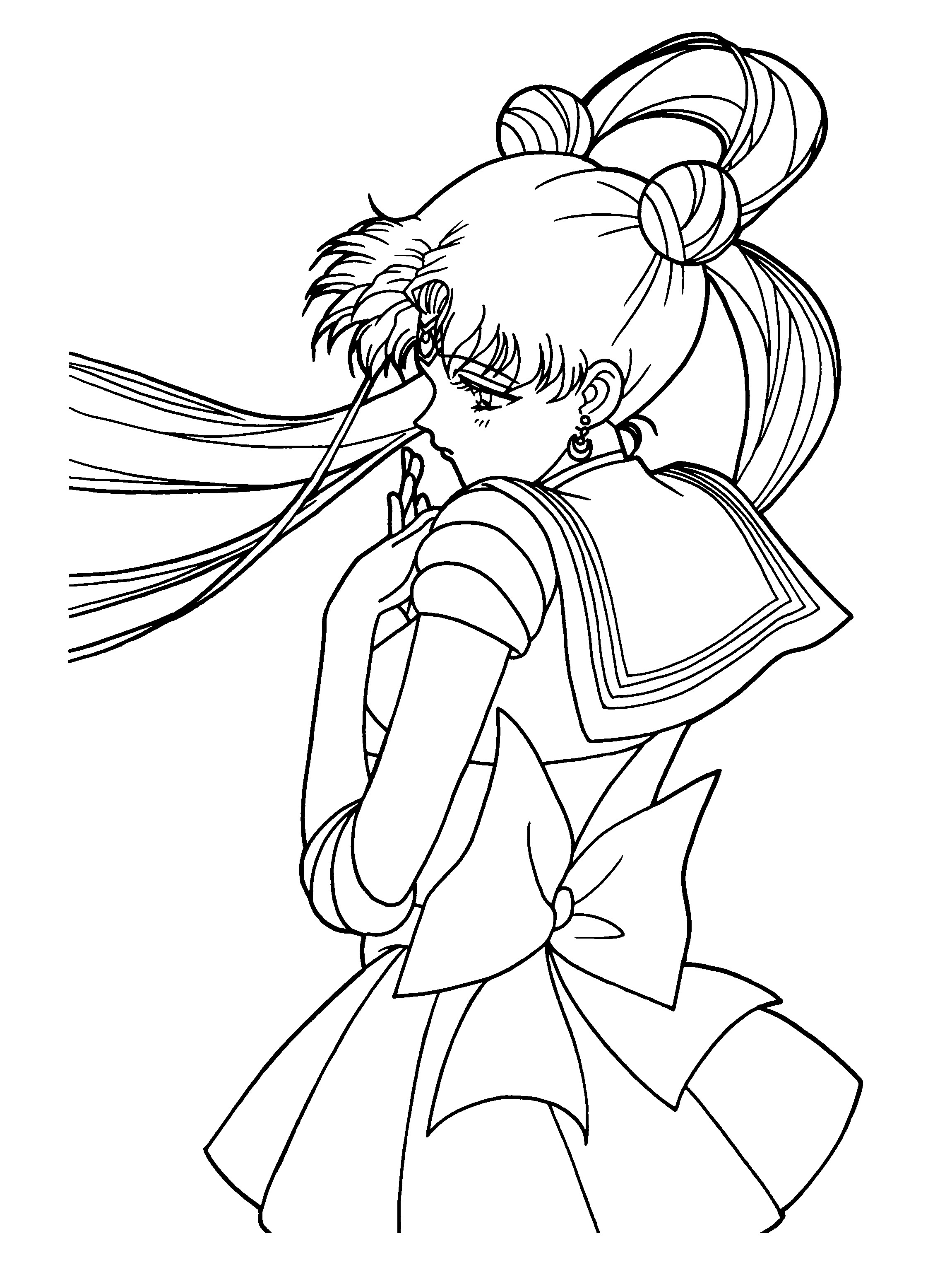 2300x3100 Sailor Moon Coloring Pages 3407