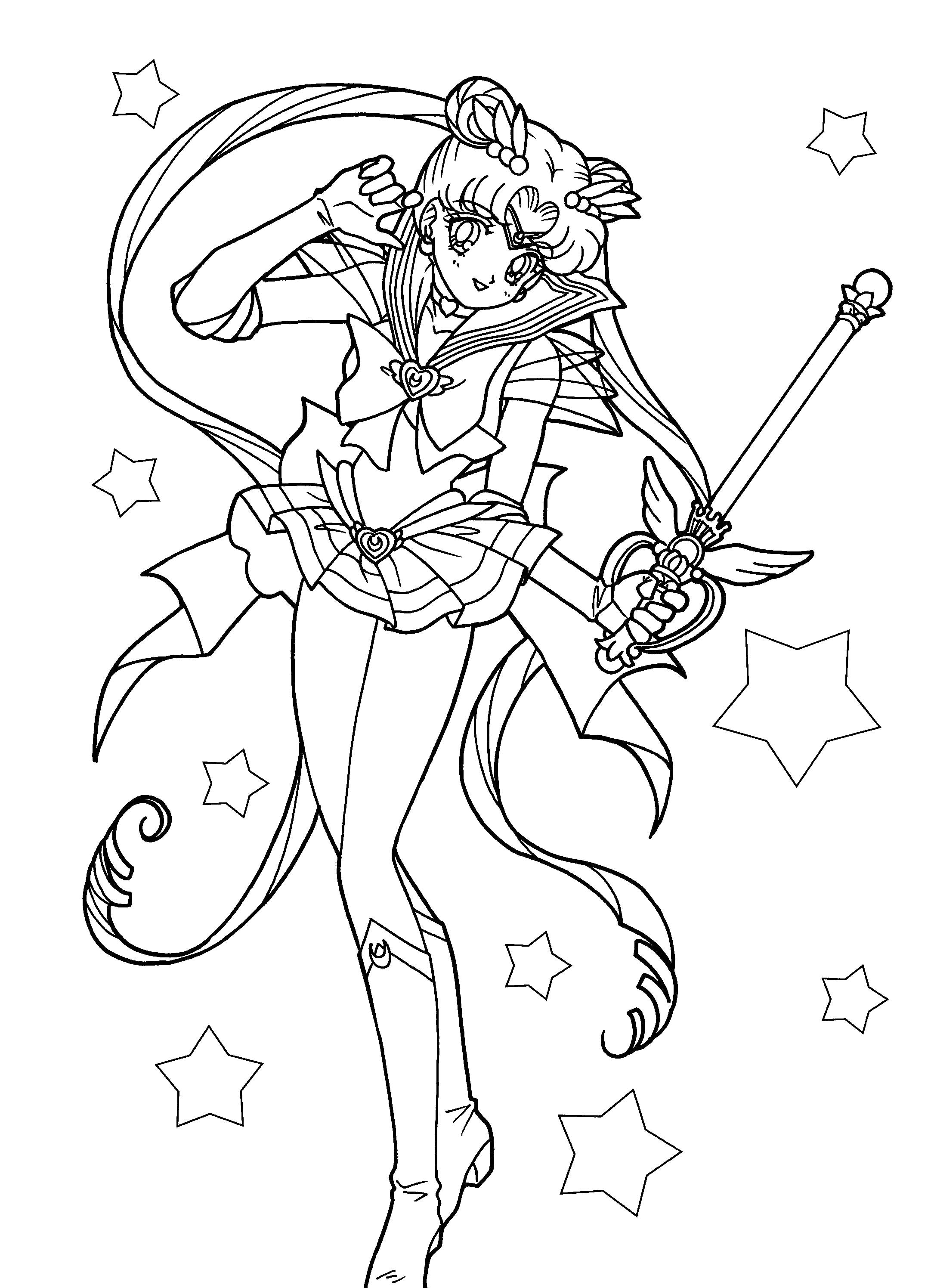 2170x2992 Super Sailor Moon Coloring Page Sailormoon Printable